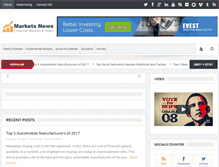 Tablet Screenshot of marketsnews.com